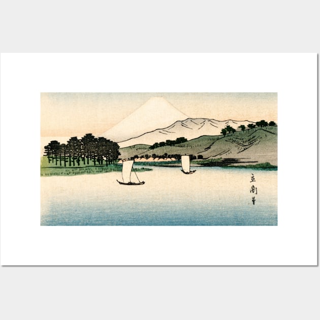 19th C. Japanese Sailing Ships Wall Art by historicimage